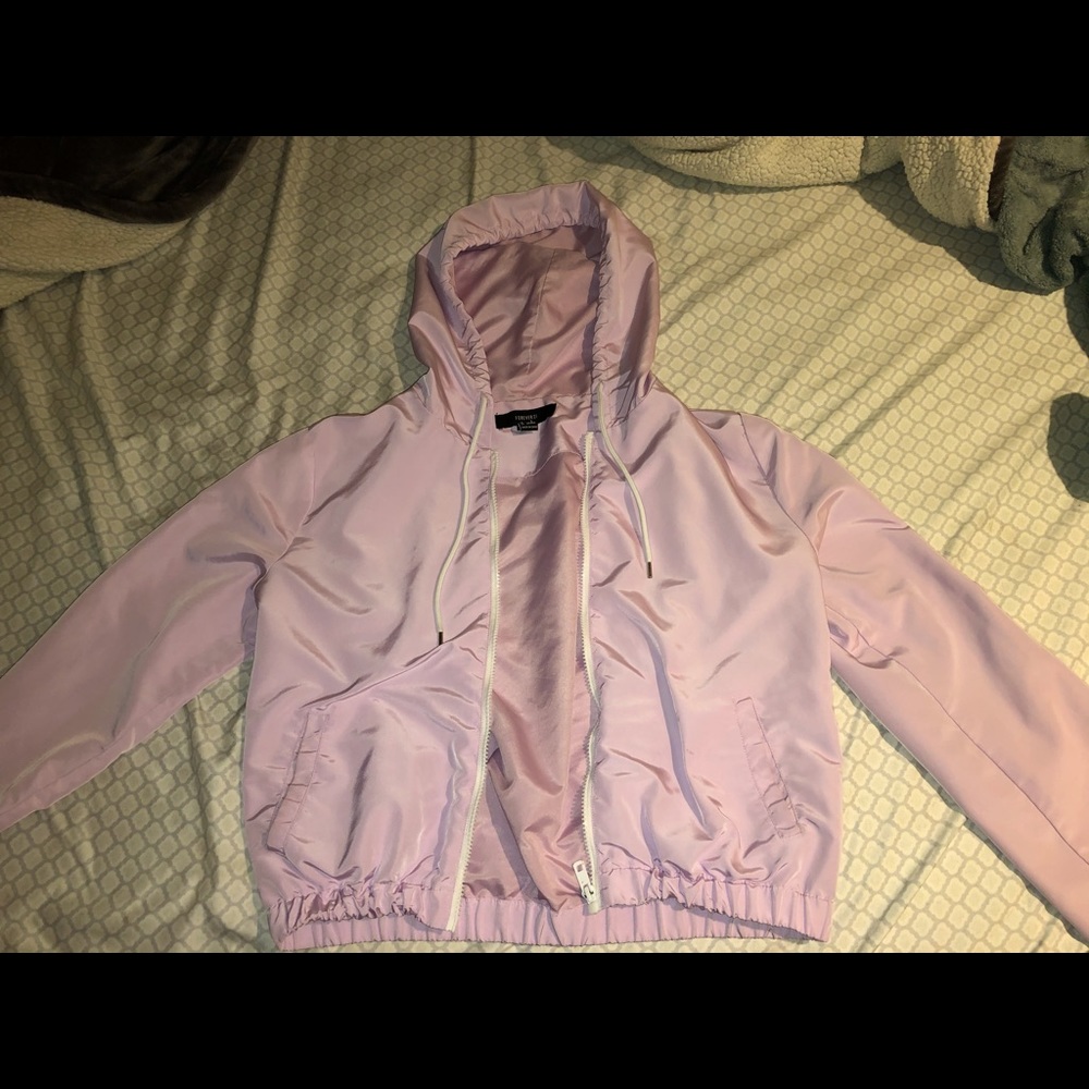 Lavender windbreaker